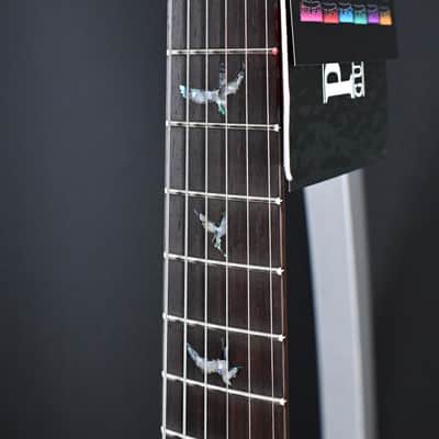 PRS Wood Library Custom 24 Piezo 10-Top Blue Fade #067 image 9