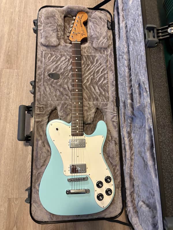 Fender Kingfish Signature Delta Day Telecaster Deluxe 2025 - Present - Daphne Blue