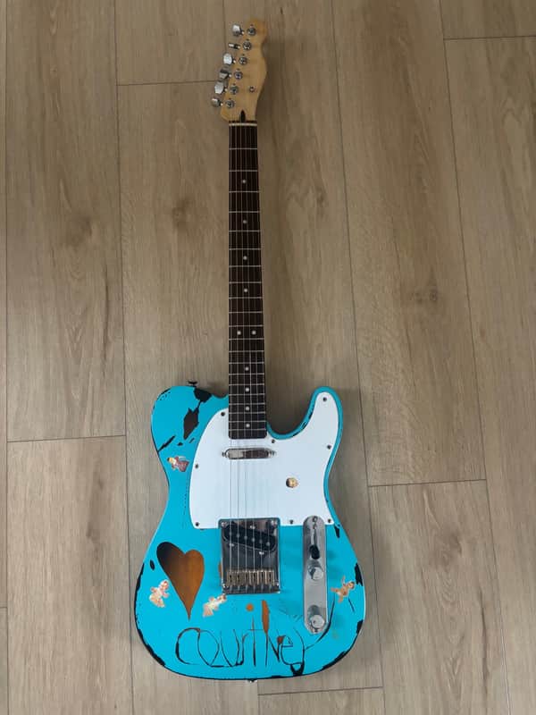 Kurt Cobain "Courtney" Replica Guitar image 1