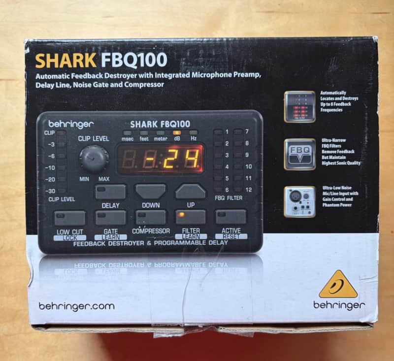 Behringer Shark FBQ100 Automatic Feedback Destroyer 2010s - Standard image 1