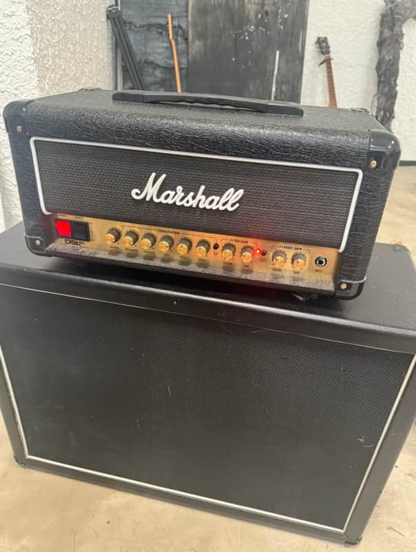 Marshall DSL20HR 2-Channel 20-Watt Guitar Amp Head 2018 - Present - Black image 1