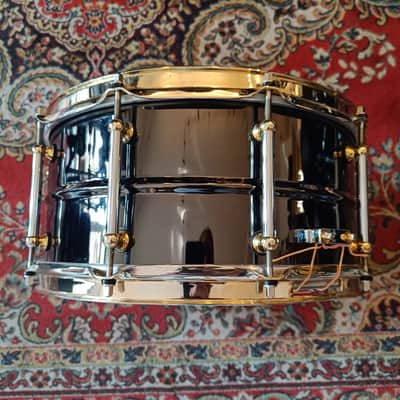 Pearl Steve Ferrone Signature 14"x6,5" 1999 - Black nickel over brass image 4