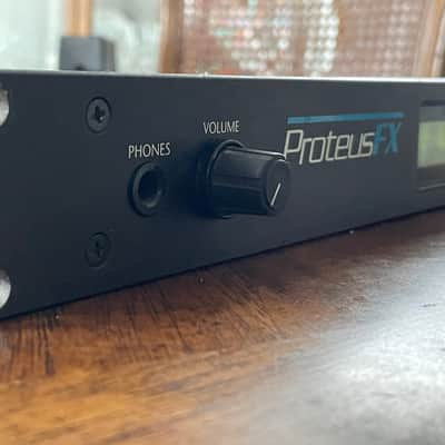 E-MU Systems Proteus FX Rackmount 32-Voice Sampler Module 1994 - Black image 2