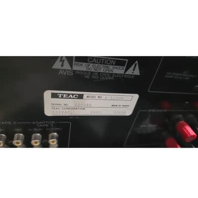 TEAC A-X5000 AUDIOPHILE DC Integrated Stereo Amplifier FRESH SERVICE 75WPC Rare! image 10
