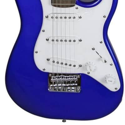 Fender Squier 3/4-Size Kids Mini Strat Electric Guitar - Imperial Blue image 1