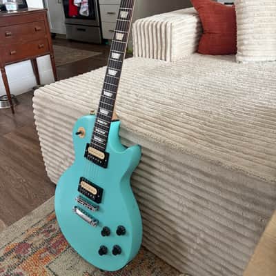 Gibson Les Paul Studio 2013 - Hidden Sea Glass - Teal image 2