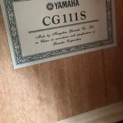 Yamaha CG111S Classical Nylon String guitar image 2