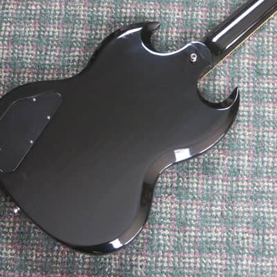 2011 Gibson 50th Anniversary SG Standard 24 Black/Ebony! 6 lbs. 4.6 oz.! w/OHSC image 4
