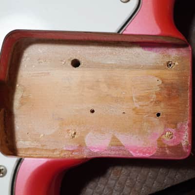 1985 Fender Precision Bass ‘62 Vintage Reissue PB62-55 Metallic Pink Japan MIJ Fujigen image 14