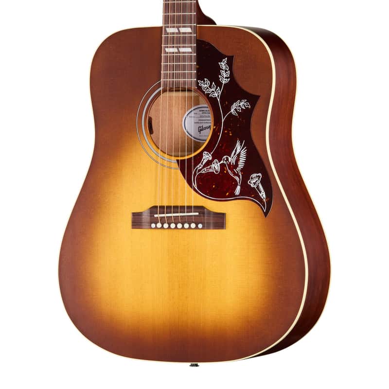 Gibson - Hummingbird Special - Acoustic-Electric Guitar - Satin Honey Burst - w/ Softshell Case