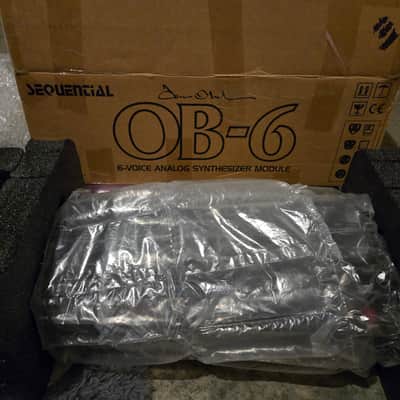 Dave Smith Instruments OB-6 Desktop 6-Voice Polyphonic Synthesizer 2017 - Present - Black image 8