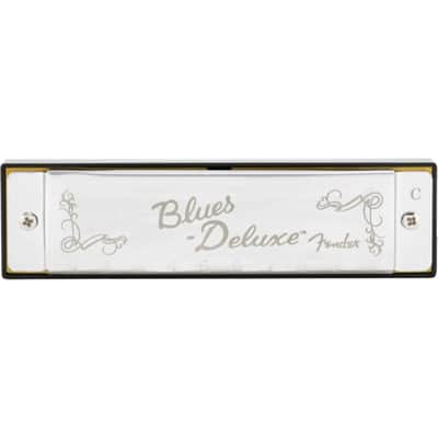 Fender Blues Deluxe 10-Hole Diatonic Harmonica with Case, Key of C image 3