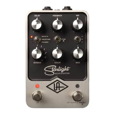 Universal Audio Starlight Echo Station Pedal Tape Echo, Analog Delay, and Digital Delay. New! image 1