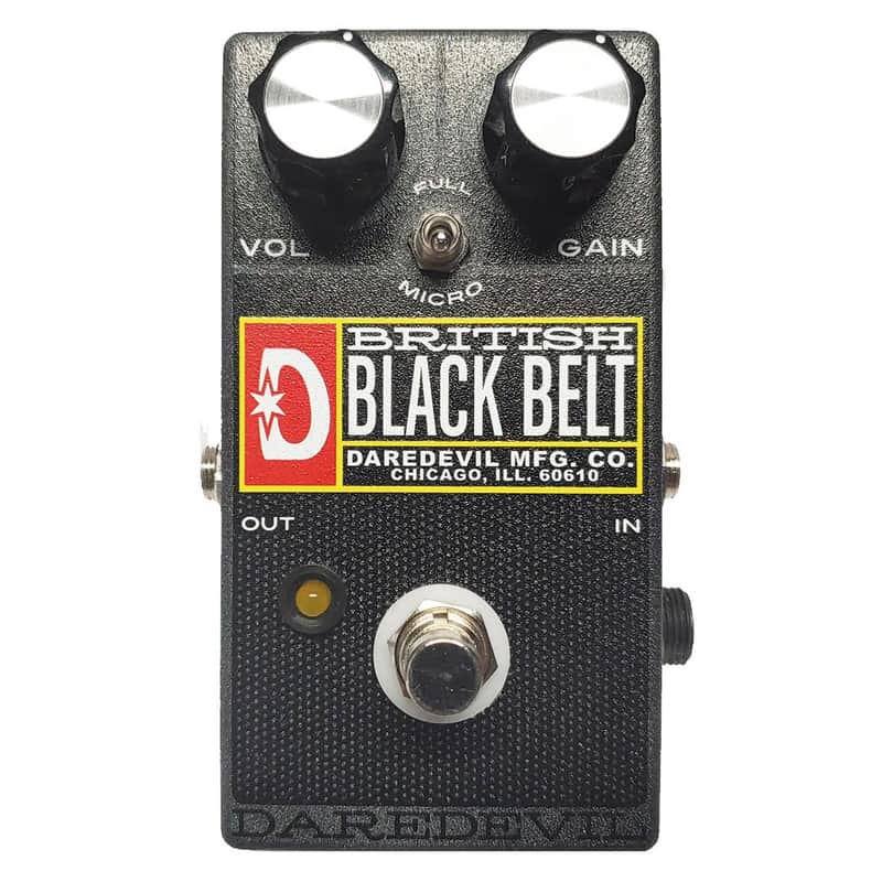 Daredevil Pedals British Black Belt Overdrive Pedal image 1
