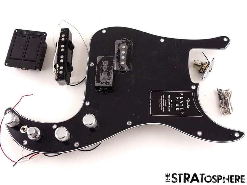 Fender Player Plus Active P Bass LOADED PICKGUARD w/Pickups Precision Noiseless! image 1