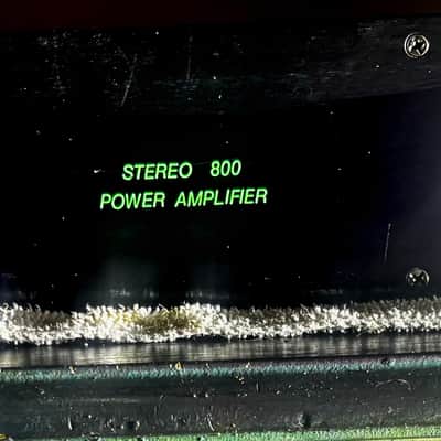 SWR Stereo 800 Power Amplifier image 1