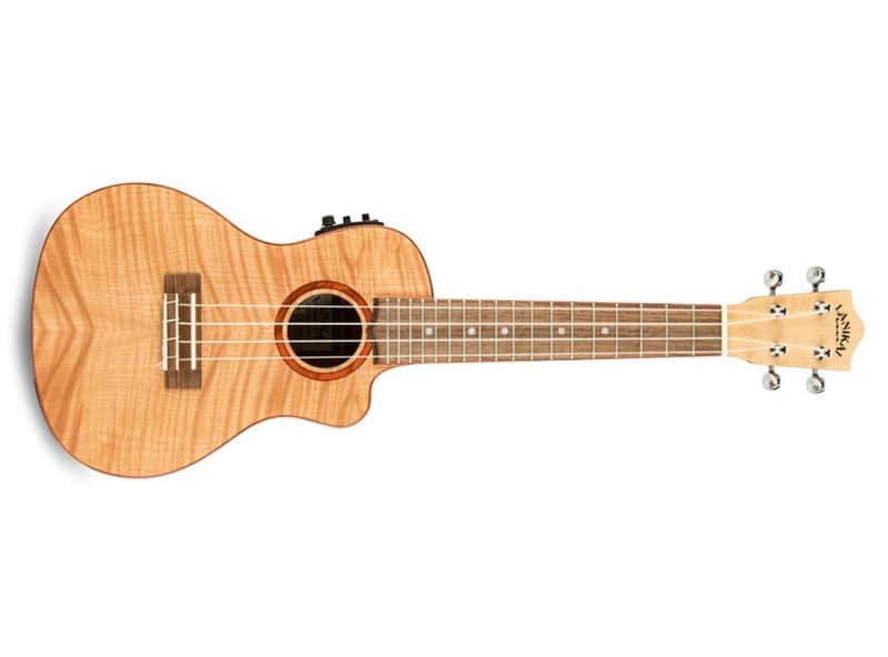 Lanikai FM-CEC Flame Maple Concert Acoustic-Electric Ukulele image 1