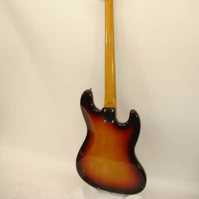 1995 Fender Jazz Bass Left-Handed 4-String Electric Bass Guitar, 3-Tone Sunburst w/ Case image 24