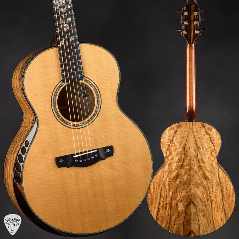 2019 Kevin Ryan Nightingale Grand Soloist - Engelmann Spruce & Figured Mango #960 image 1