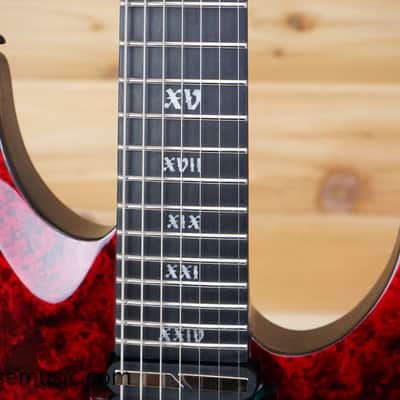 Schecter C-7 FR S Apocalypse Sustainiac - Red Reign image 3