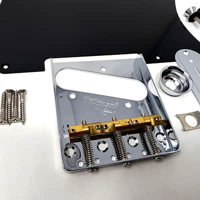Carparelli Hardware Set for Tele (SET C) - Chrome, Black or Gold image 2