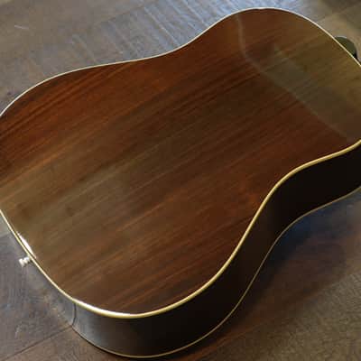 MINTY! 2010 Gibson Advanced Jumbo Acoustic Guitar Vintage Sunburst + OHSC image 12