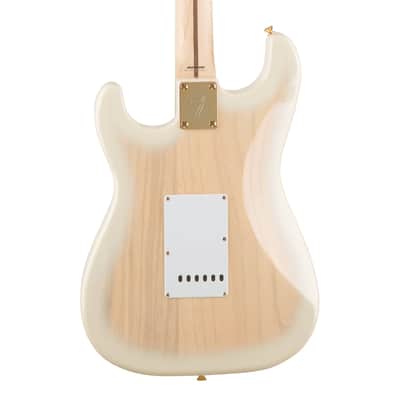 Used Fender Richie Kotzen Stratocaster - Transparent White Burst w/Maple FB image 7