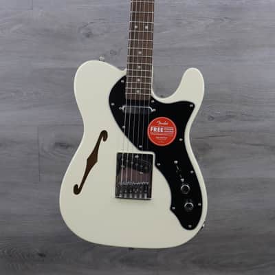 Squier Affinity Series Telecaster Thinline Olympic White image 1