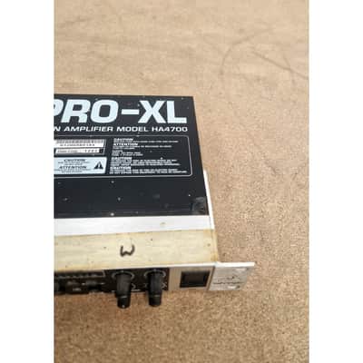 Behringer HA4700 Powerplay - Rack Effects - Good image 8