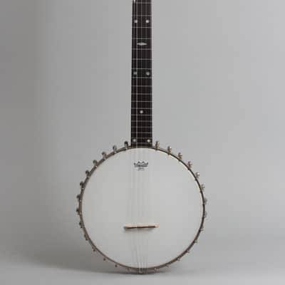 A. C. Fairbanks  # 4 Special 5 String Banjo (1909), ser. #25504, black hard shell case. image 1