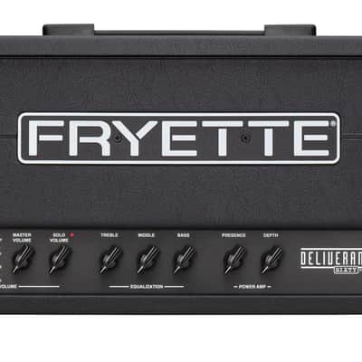 Fryette Deliverance Sixty D60 Series II+ 60W Tube Guitar Amp Head Black image 1