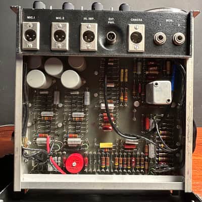1967 RCA Field Recorder germanium transformer coupled Mic Preamp Mixer modded for 120v vintage image 3