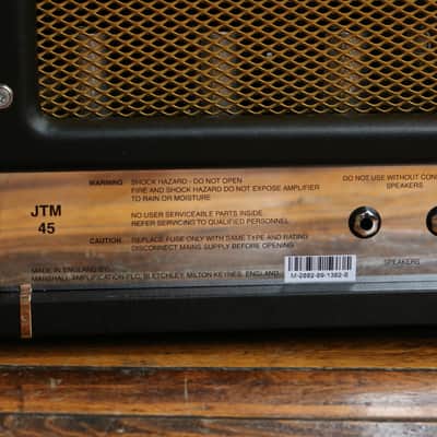 Marshall JTM45 O/S Offset Limited Edition 45-Watt 4x12" Guitar Amp Half Stack 2004 - Black / Beige image 17