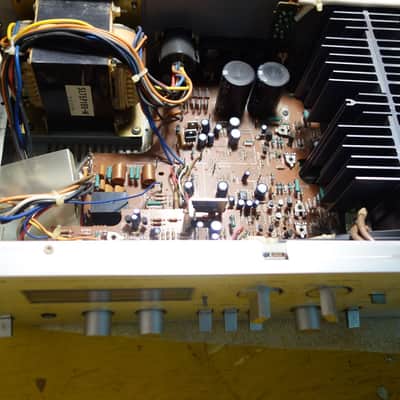 Ampli Vintage high-end TECHNICS SU-V4 Stereo Integrated DC Amplifier POUR PIECES image 12