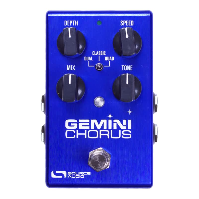 New Source Audio SA242 Gemini Chorus One Series Guitar Effects Pedal image 1