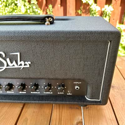 Suhr Badger 18 V2 18-Watt Guitar Amp Head 2016 - Present - Black image 4