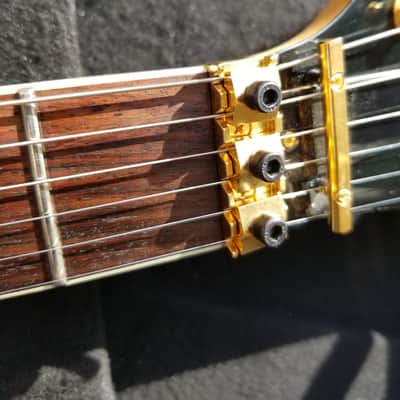 2000-2002 Hamer Californian Deluxe MIK Boomers  Green Flame 27 Frets Floyd Rose image 13