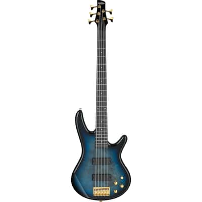 Ibanez GSR205PC Gio SR 5-String Electric Bass - Transparent Marine Burst image 2