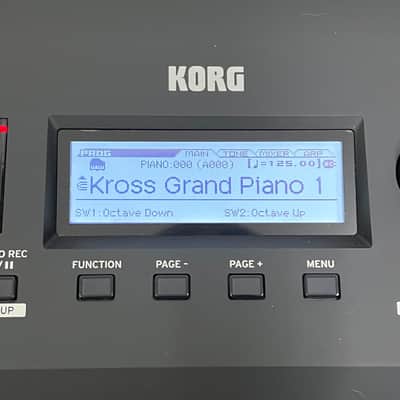 Korg Kross 2 88 Key Synthesizer Workstation, Matt Black; Serial No: 9065 | B Stock image 7