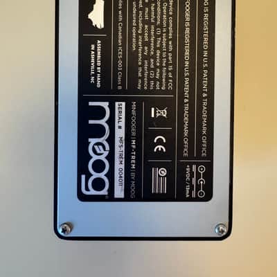 Moog Minifooger MF Trem v2 2010s - Black image 3