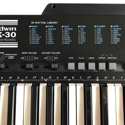 1989 Baldwin MK-30 Micro Keyboard & Lo-Fi PCM Sample-Based Synthesizer & Digital Drum Machine Casio CT-395 image 2