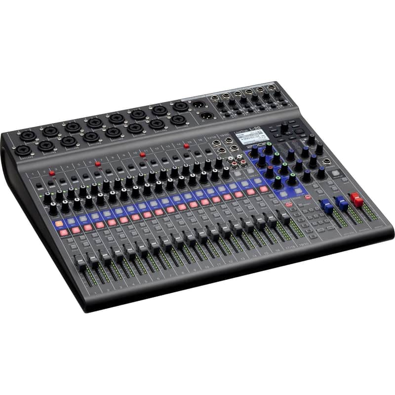 Zoom LiveTrak L-20 - 20-Input Digital Mixer & Multitrack Recorder (B-Stock) image 1