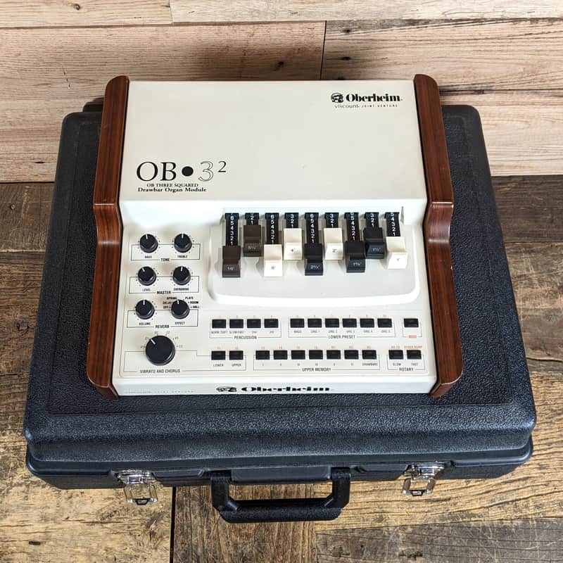 Used Oberheim (Viscount) Ob3 Squared Hammond B3-style Drawbar Organ Module W/Case image 1