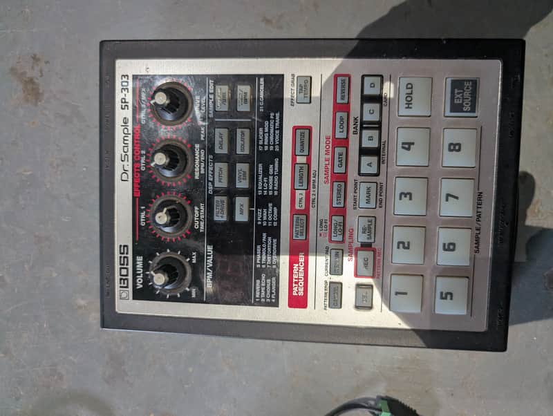 Boss SP-303 Dr. Sample 2001 - 2005 - Silver image 1