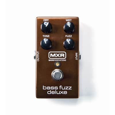Mxr Bass Fuzz Deluxe M84 Pedale Per Basso image 1