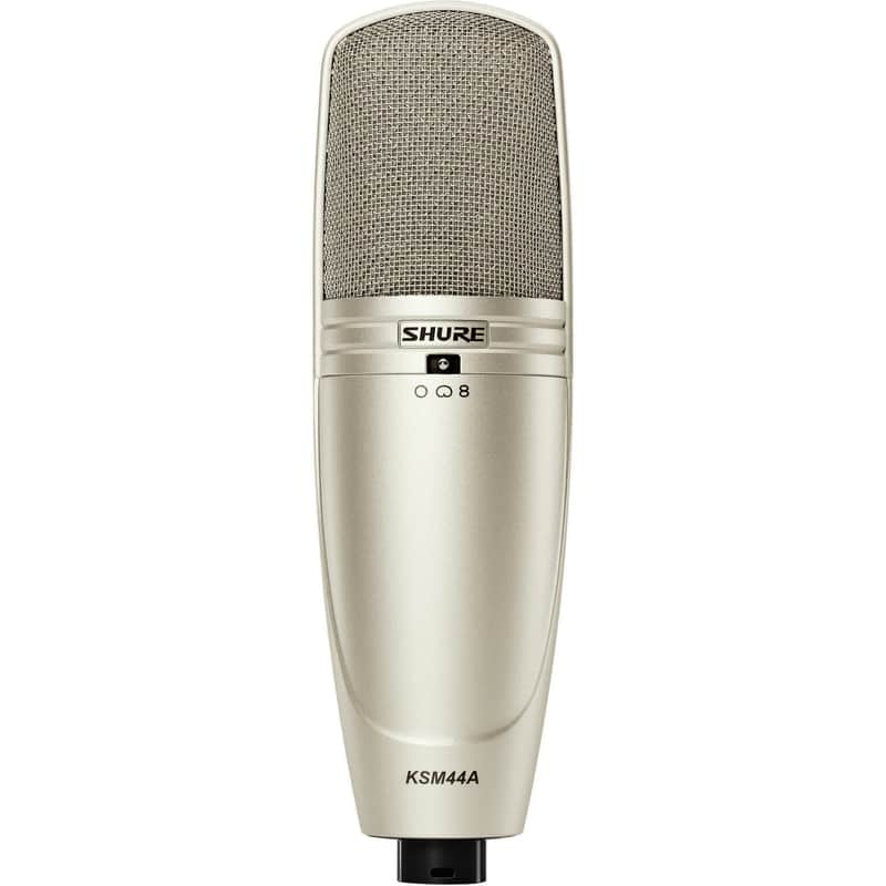 Shure KSM44A Multi-Pattern Large Dual-Diaphragm Condenser Microphone, KSM44A/SL, Open Box (Like New) image 1