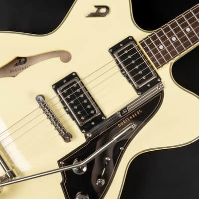 2018 Duesenberg Fullerton CC - Vintage White | German Semi-Hollow Thinline Tremolo P90 Pickup PLEK | CoA OHSC image 20