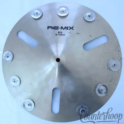 *Zildjian 16" Re-Mix EFX Cymbal Jingle Crash Remix Avedis A B20 USA Discontinued image 1
