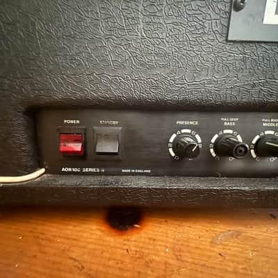 Laney AOR-100 pro tube 100w head 1989 - Black tolex image 4