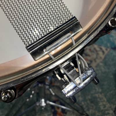 Tama - 5.5x14" Hammered Bronze Snare Drum 2000s image 19